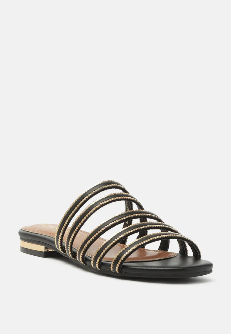 aamya monotone slipon flats