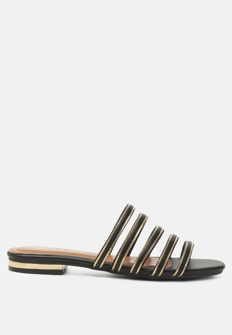 aamya monotone slipon flats