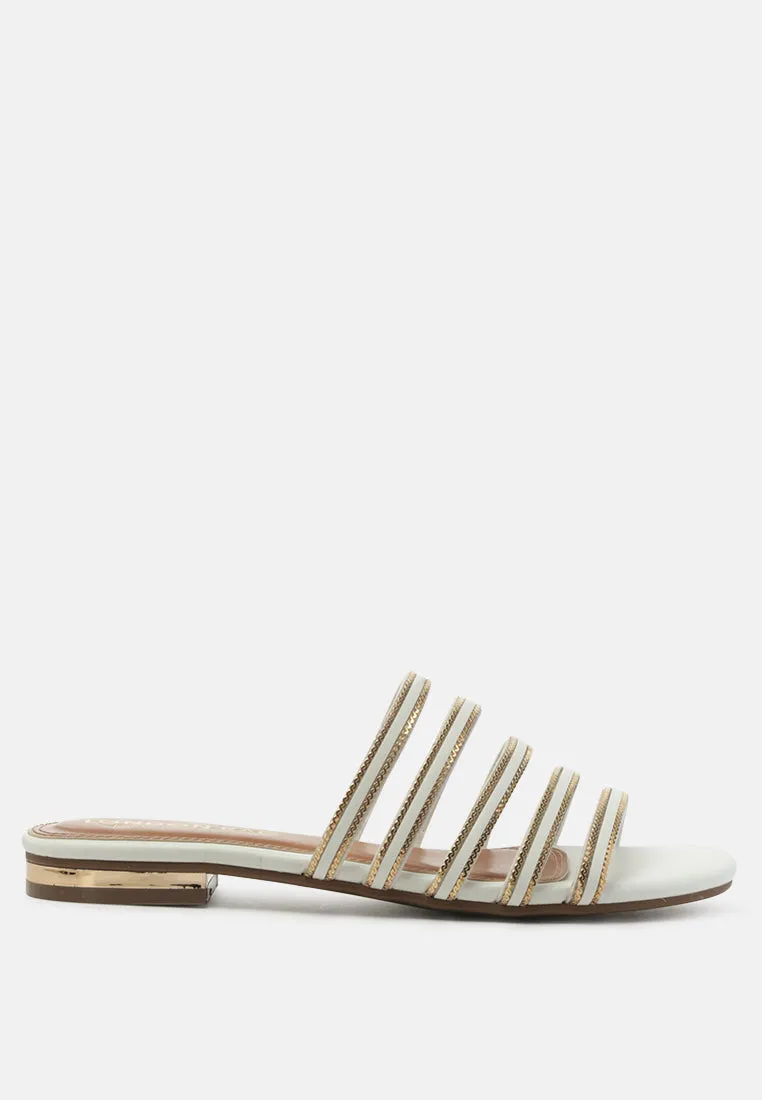 aamya monotone slipon flats