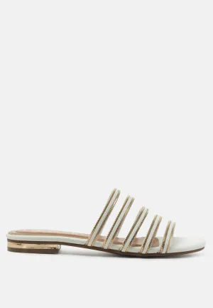 aamya monotone slipon flats