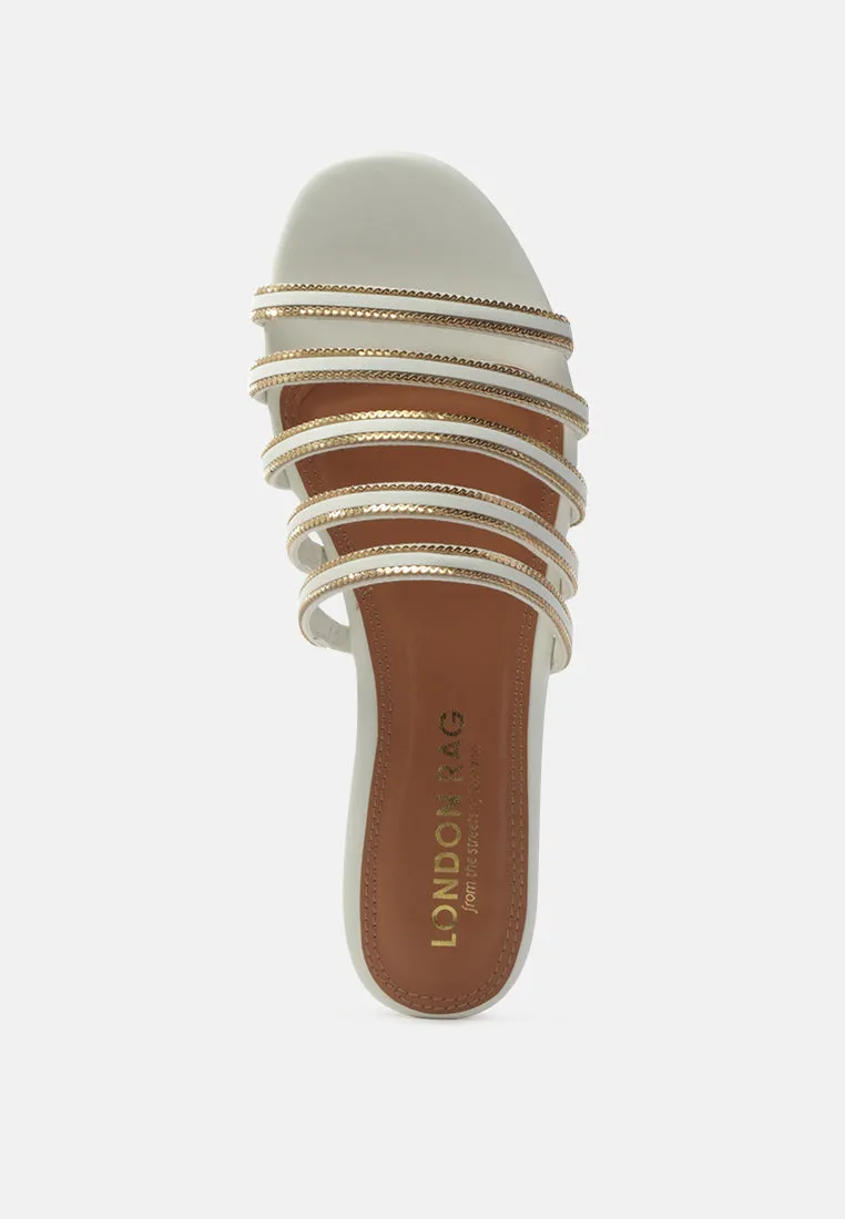 aamya monotone slipon flats