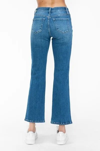 Caroline Mid Rise Ankle Jeans