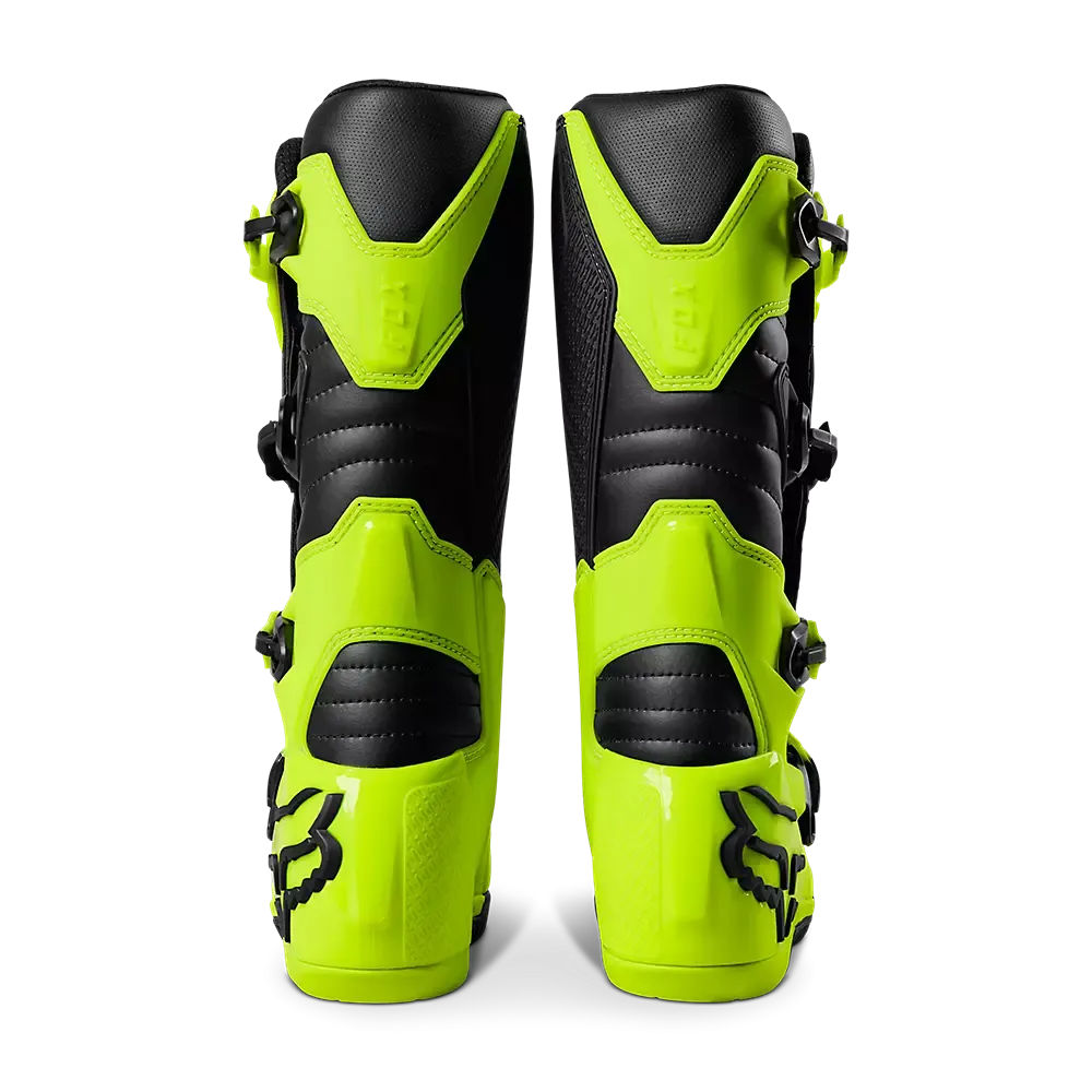 FOX Botas Moto Comp Amarillo