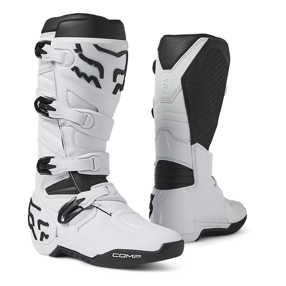 FOX Botas Moto Comp Blanco