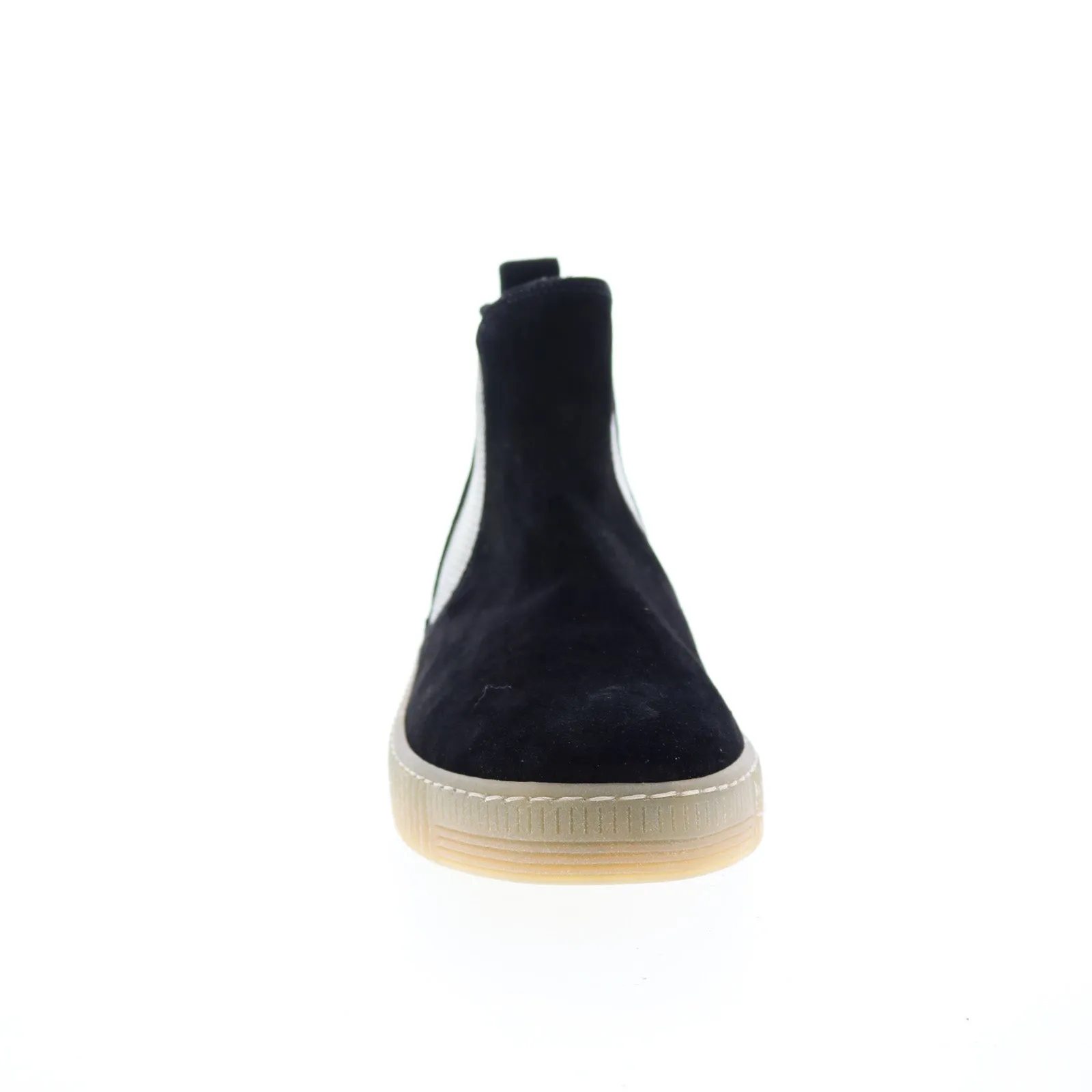 Gabor 33-731-37 Womens Black Suede Slip On Chelsea Boots