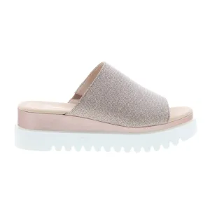 Gabor 44-613-64 Womens Pink Synthetic Slip On Slides Sandals Shoes