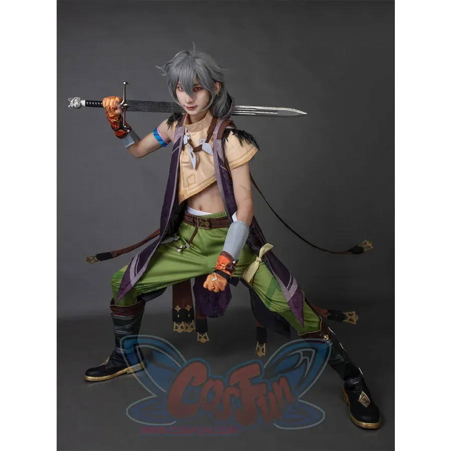 Game Genshin Impact Razor Cosplay Costume C00028