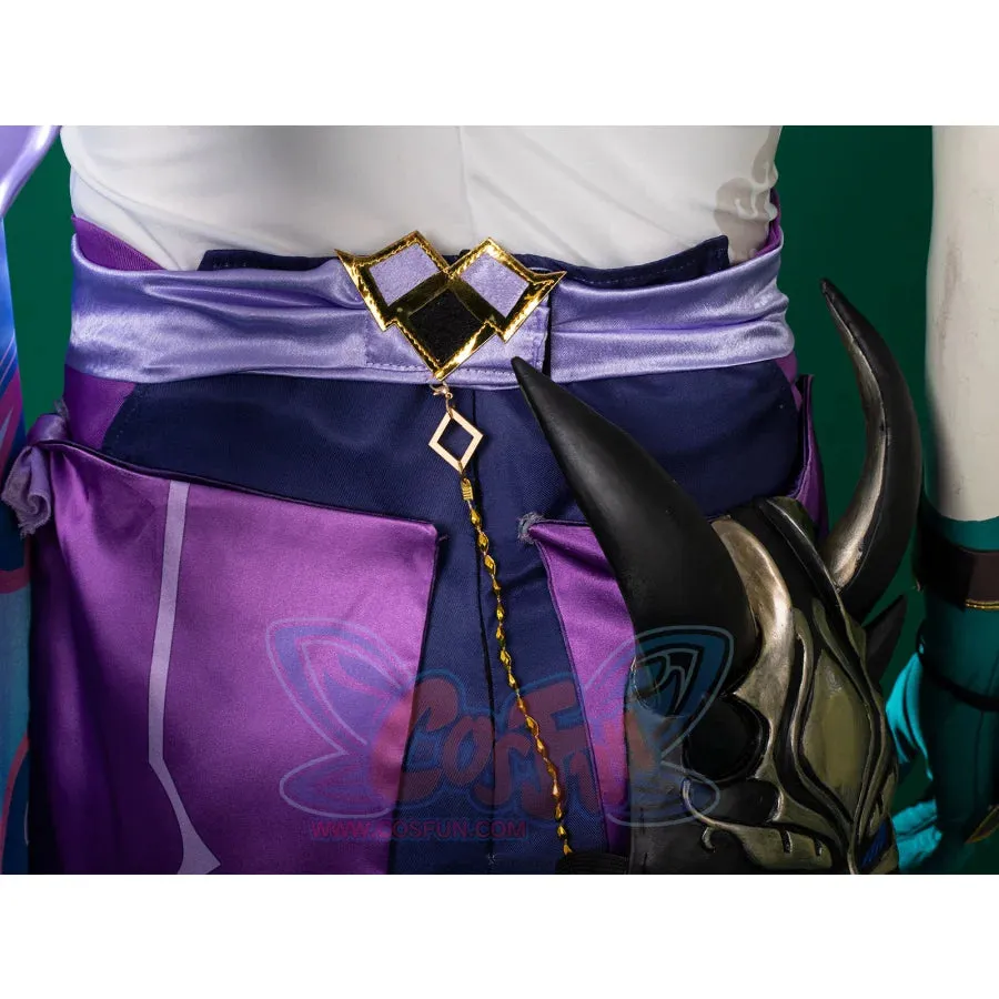 Genshin Impact Xiao Cosplay Costume C00269 AA