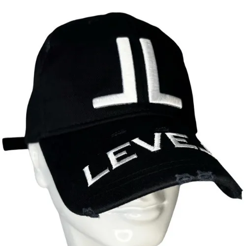 LUXE LEVELS CAP | BLACK & WHITE