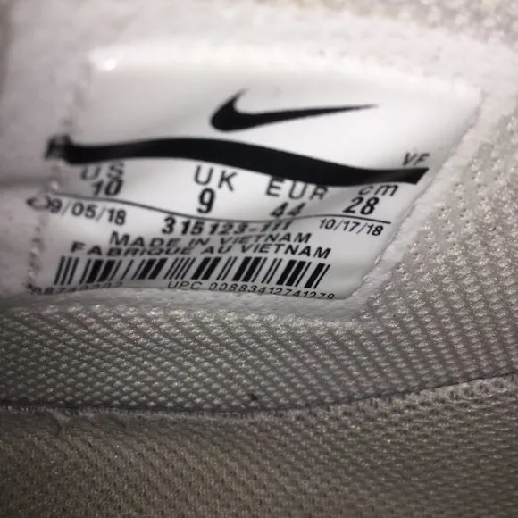 Nike AIR FORCE 1 MID Sneakers White Size 10