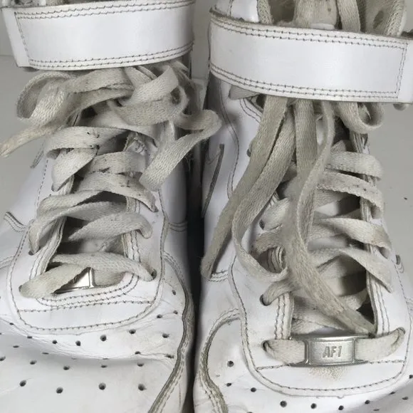 Nike AIR FORCE 1 MID Sneakers White Size 10