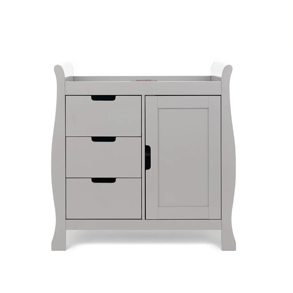 OBABY Stamford Luxe 7 Piece Room Set - Warm Grey