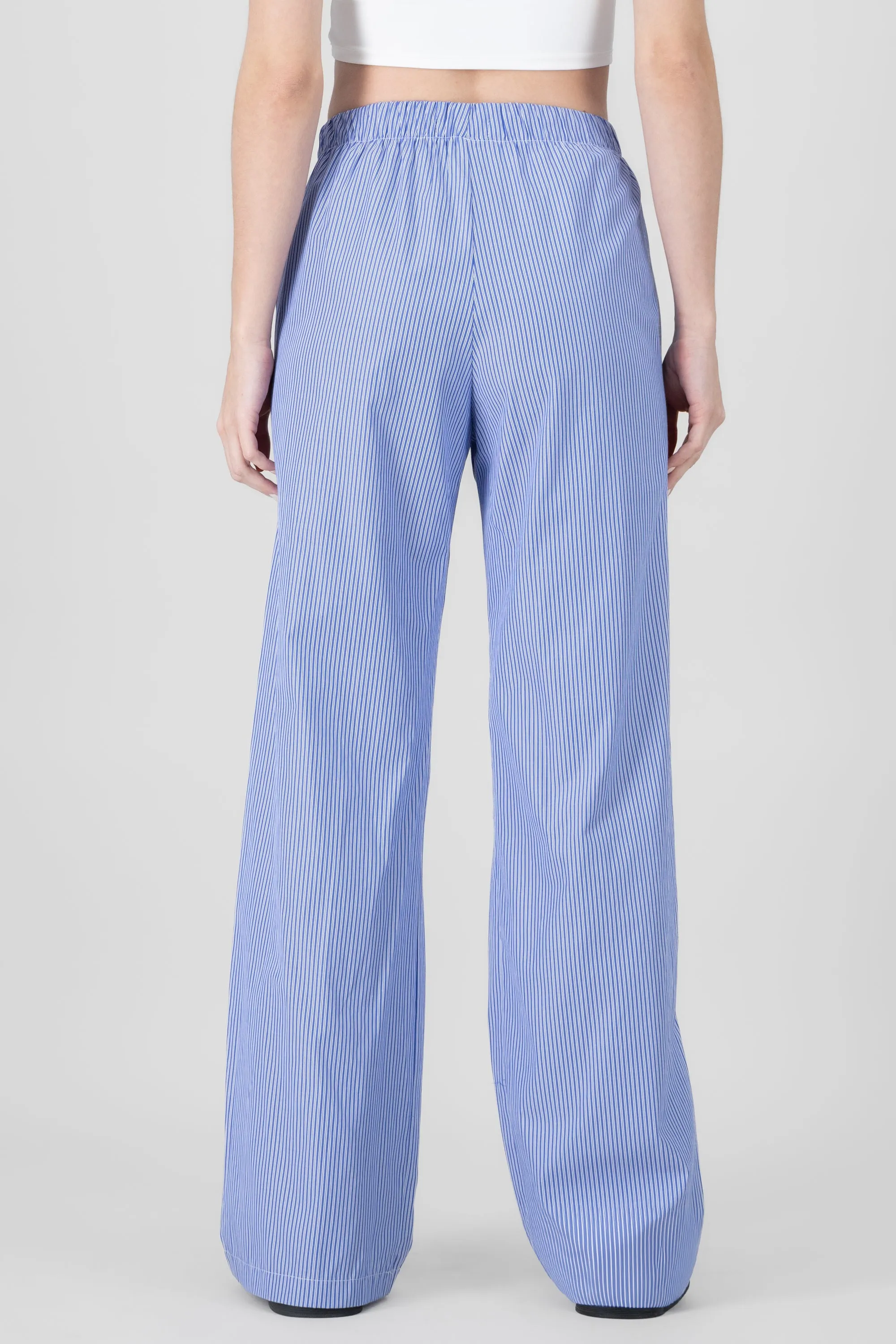 Pantalon amplio rayas con jareta Hypsters