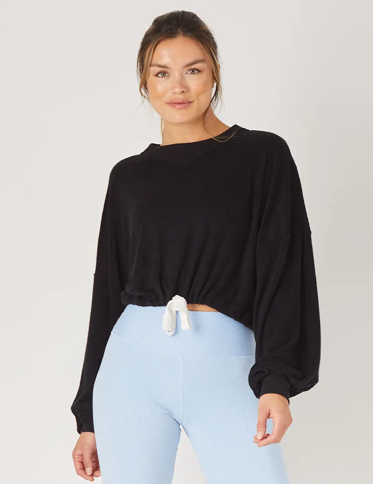 Powder Pullover: Black