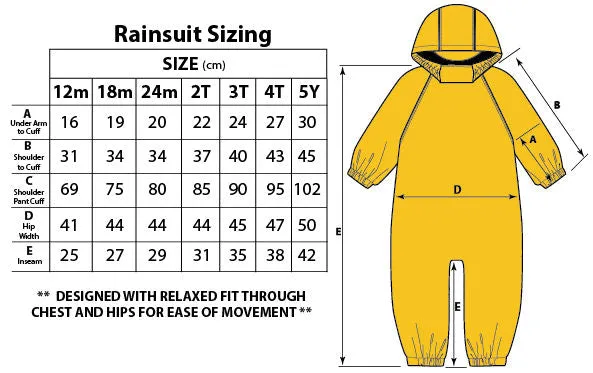 Rain Suit - Pink Nector