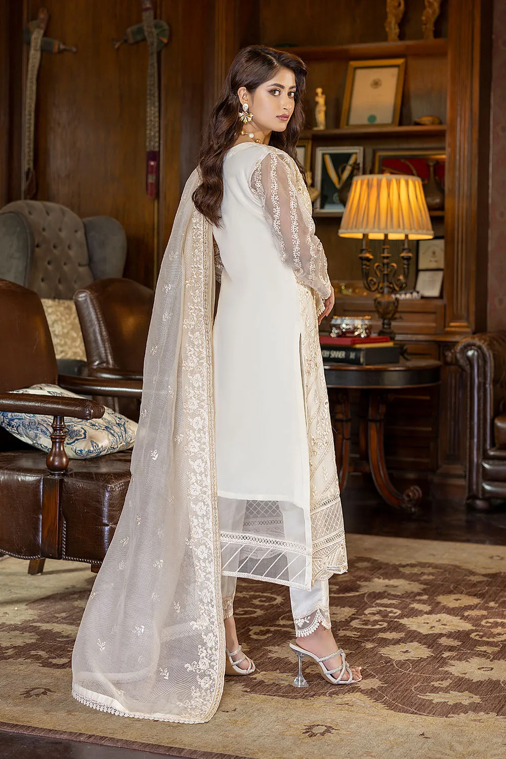 Regal Beaute | Azure Luxe Embroidered 3pcs Collections 2023