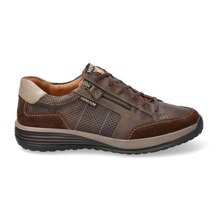 'Sacco' men's lace-up sneaker - brown