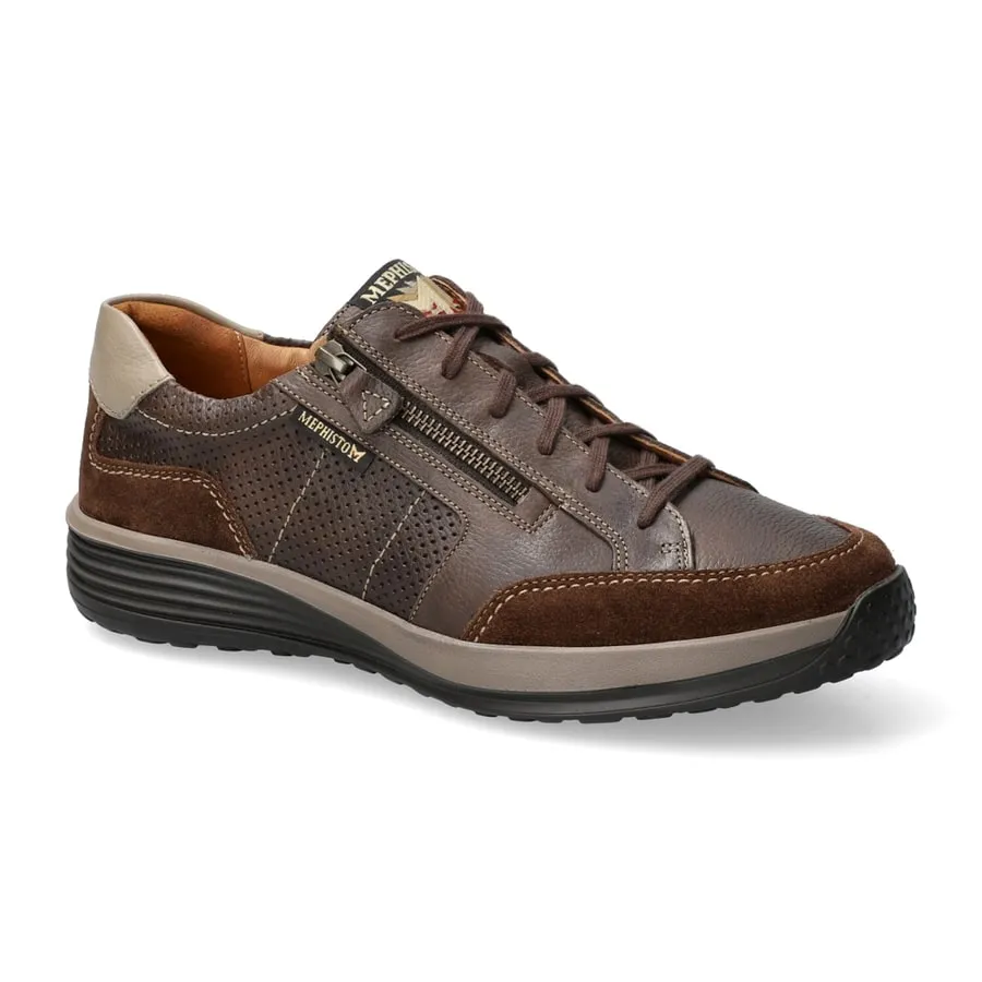 'Sacco' men's lace-up sneaker - brown