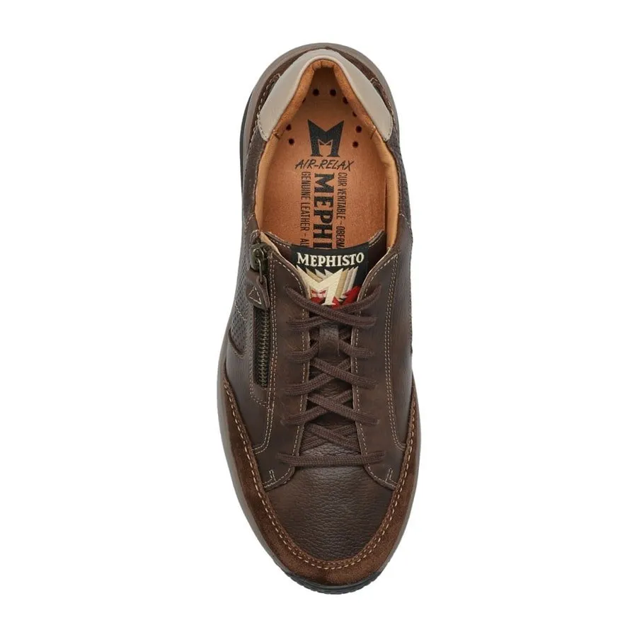 'Sacco' men's lace-up sneaker - brown