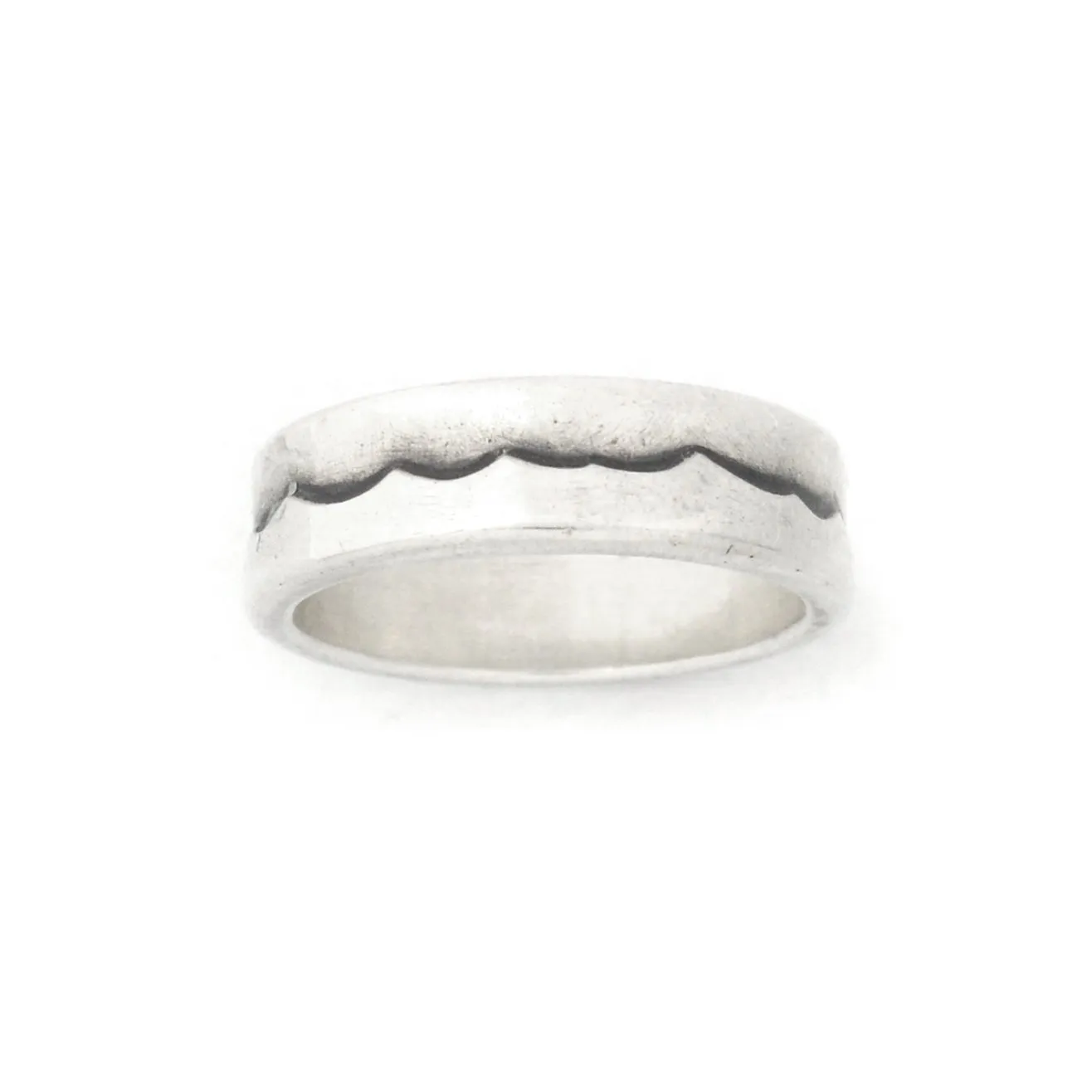 Silver Wave Ring