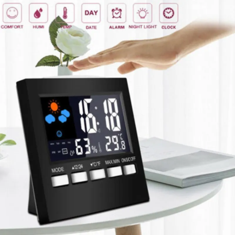 Weather Forecast Voice Control Clock