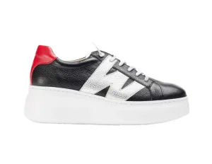'Zurich' women's lace-up sneaker - Black